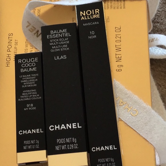 Chanel Limited High Points 2024 Makeup Set Bag + Lilas + Mascara + Lip Balm - Picture 3 of 6